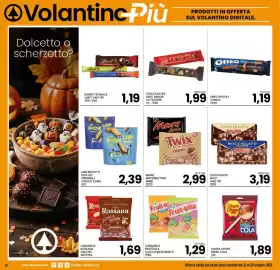 Volantino Despar settimana 43 Pagina 17: Caramelle Fruit-tella Ciucci Frizz/Orsetti €1,29, Mars/Twix minis €2,99