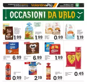 Volantino Despar settimana 43 Pagina 2: Caffè macinato Hag classico €6,99, Pan Goccioli Mulino Bianco €1,99