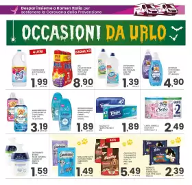 Volantino Despar settimana 43 Pagina 5: Detergente pavimenti Rio Casamia €1,39, Pril gel lavastoviglie tutto in 1 €8,90