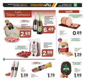 Volantino Despar settimana 43 Pagina 6: Salame Felino IGP Despar Premium €1,79, Arrosto di Fesa di Tacchino Amadori €1,29