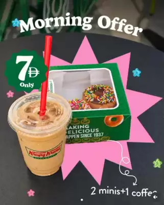 Krispy Kreme (valid until 30-10)