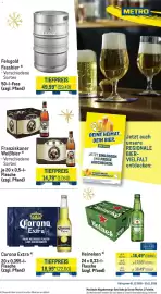 METRO Prospekt Seite 24: Corona Extra €18,99, Franziskaner Weißbier €14,79