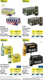METRO Prospekt Seite 25: Fritz Kola €18,96, San Pellegrino Mineralwasser €10,39