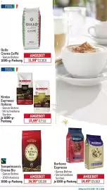 METRO Prospekt Seite 28: Tempelmann's Crema Bio €16,99, Borbone Espresso €14,49