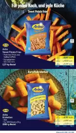 METRO Prospekt Seite 3: Aviko Kroketten €4,79, Aviko Sweet Potato Fries €8,85
