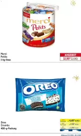 METRO Prospekt Seite 32: Oreo Crumbs €4,49, Merci Petits €12,99
