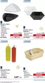 METRO Prospekt Seite 35: Korb €6,99, Geschirr-Serie "Tapas" 6) €7,99
