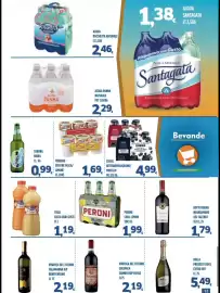 Volantino Orizzonte Supermercati Pagina 13: Peroni chill lemon €1,99, Botte Buona Negroamaro del Salento €1,79