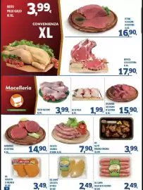 Volantino Orizzonte Supermercati Pagina 6: Del Campo cotoletta di pollo €2,49, AIA Alette Durango Original €3,99