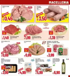 Volantino Galassia superstore Pagina 11: Filettini di pollo Fior di Scelta €0,89