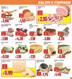 Volantino Galassia superstore Pagina 13: Salame contadino Cavalier Umberto Boschi €1,89, Bresaola d'angus €4,39