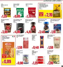 Volantino Galassia superstore Pagina 17: Logro' funghi trifolati champignon €1,29, Crema Novi fondente €3,99