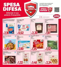 Volantino Galassia superstore Pagina 20: Cuori di filetti di nasello €3,60, Selex paella surgelata €2,90