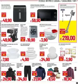 Volantino Galassia superstore Pagina 23: Set 3 contenitori per frigo con coperchio €4,90, Imetec silent power €19,90