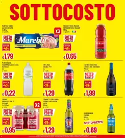 Volantino Galassia superstore Pagina 4: Peroni birra 100% malto italiano €0,95, Custozza DOC Superiore €1,99