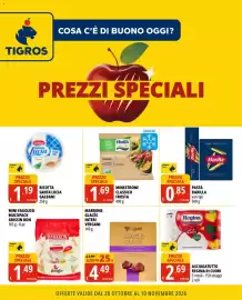 Volantino Tigros | Prezzi Speciali Pagina 1: Mini Fagolosi Classici GrissinBon €1,49, Marrons glacés Vergani €4,49