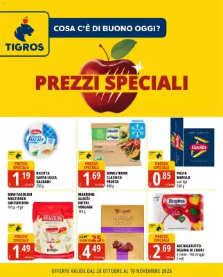 Tigros | Prezzi Speciali (valido fino al 10-11)