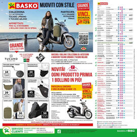 Volantino Basko Pagina 34: Coprisc scooter impermeabile €32,90, Coprigrambe universale €29,90