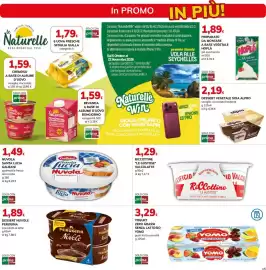 Volantino Basko Pagina 15: Dessert vegetale soia Alpro €2,19, Yogurt zero grassi senza lattosio Yomo €3,29