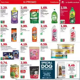 Volantino Basko Pagina 31: Cibo per gatti Felix €1,99, Cibo per gatti Bifensis One Purina €4,19