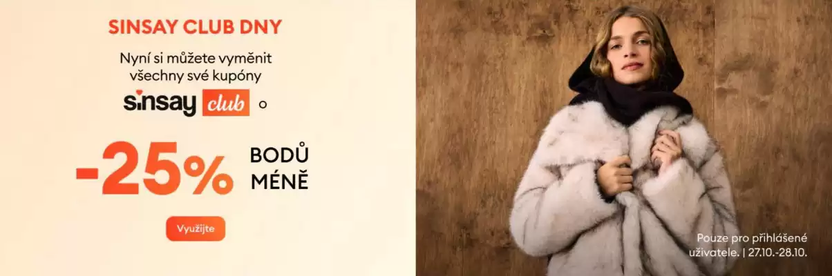 Sinsay (platné do 28-10)