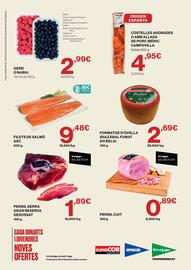 Catálogo El Corte Inglés Página 2: Filetes de salmon €9,48, Tgt - queso de oveja idiazabal ahumado d.o €2,69