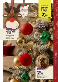 Catálogo Leroy Merlin Página 13: Bola perro o 8 cm €2,59, Reno - adorno santa /reno 17 cm €1,99