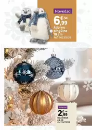 Catálogo Leroy Merlin Página 15: Cristal - bola €2,99, Adorno pinguino €6,99
