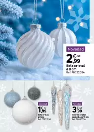 Catálogo Leroy Merlin Página 16: Bola brillos €1,99, Cristal - adorno carambano 19 cm €3,99