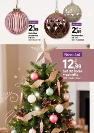 Catálogo Leroy Merlin Página 34: Estrella - set 32 bolas + €12,99, Bola rombos €2,59