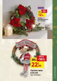Catálogo Leroy Merlin Página 43: Corona - rena ø 32 cm €22,99