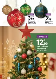 Catálogo Leroy Merlin Página 6: Estrella - set 32 bolas + €12,99, Bola cuadros €3,59