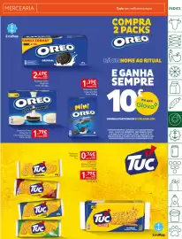 Folheto Recheio semana 44 Página 19: Bolachas Oreo Cobertas c/ Chocolate Branco €1,79, Mini Oreo Original €1,39