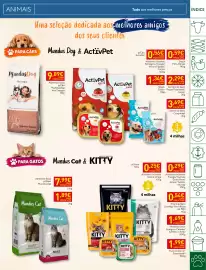 Folheto Recheio semana 44 Página 41: Alimento Seco p/Gato Mundus Cat €7,99, Mundusdog alta energia €9,89