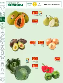 Folheto Recheio semana 44 Página 6: Couve Coração de Boi c/Folhas €0,99, Pimento Verde/Vermelho €2,69