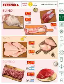 Folheto Recheio semana 44 Página 5: Frango Campestre Camponês Granel €3,69, Carne de porco €7,95
