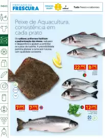 Folheto Recheio semana 44 Página 8: 4 milhas* *exceto Salmão Fresco Tudo fresco e saboroso ÍNDICE MERCADO DA FRESCOS VALEM
