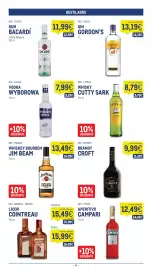 Catálogo Makro semana 44 Página 14: Rum bacardí carta blanca €11,99, Whiskey bourbon jim beam €13,49