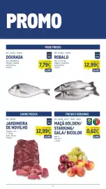 Catálogo Makro semana 44 Página 2: Jardineira de novilho metro chef €12,99, Maçã golden/starking/gala/bicolor €0,62