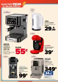 Folleto Carrefour Página 18: Cecotec cafetera espresso cafelizzia coldbrew €99,00, Braun hervidor wk1100wh €29,90