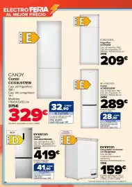 Folleto Carrefour Página 20: Candy combi ccg3l517ew €329,00, Aspes combi ac185502enf €289,00