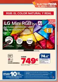 Folleto Carrefour Página 3: Lg - tv 55 55mrgb86b6a €749,00