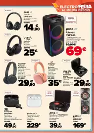 Folleto Carrefour Página 7: Vieta Pro Auriculares Double 2 OC-TW32BK €29,90, Poss tocadiscos pswst03030 €39,90