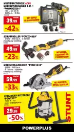 Hubo folder Pagina 19: Multifunctionele accu schroevendraaier 4-in-1 powxbox001 €39,99, Mini metaalsnijder powx1410 €59,99