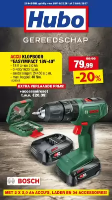 Hubo (geldig t/m 31-12)