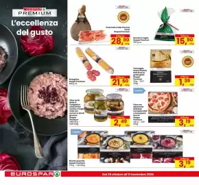 Volantino Eurospar Pagina 10: Stroghino Despar Premium €21,50, Burrrata in foglia Despar Premium €15,90