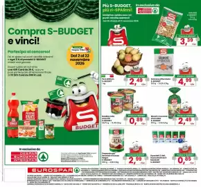 Volantino Eurospar Pagina 24: Noodles Asia assortiti S-BUDGET €0,89, Muesli croccante cioccolato S-BUDGET €2,49