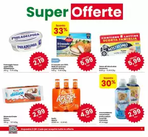 Volantino Eurospar Pagina 3: Spritz Aperol €4,99, 5 Croccole Capitan Findus €5,99