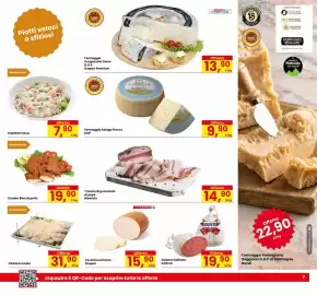 Volantino Eurospar Pagina 7: Tacchino al forno Despar €15,90, Salame Golfetta Golfera €19,90