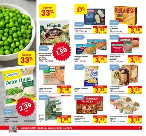 Volantino Eurospar Pagina 9: Patatine PataSnella Pizzoli €2,39, Spinaci in cubetti Despar €1,99